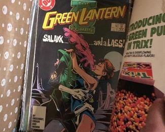 Vintage comic books Green Lantern and more