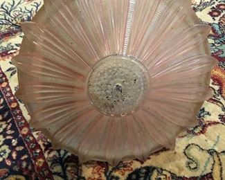 Great selection of vintage light fixture globes 