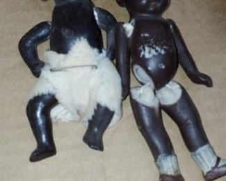 Black Americana bisque dolls