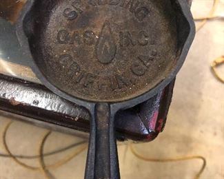Cast iron advertising Spalding gas and more