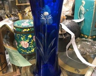 Beautiful Cobalt cut to clear