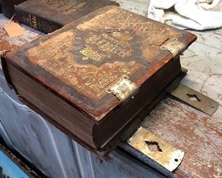 Absolutely gorgeous Bible sold at the Kennedy furniture store in Columbus Georgia