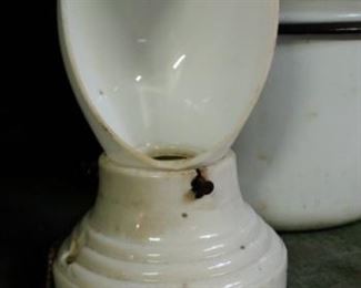 Vintage Art Deco bathroom light fixture