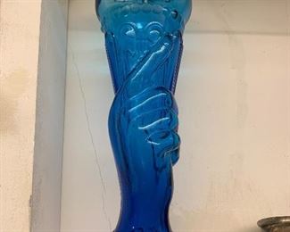 Cobalt vase