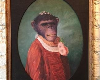 Chimpanzee Portrait #5