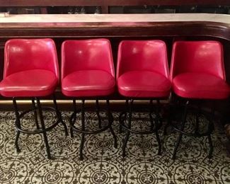 Red/Orange Barstools