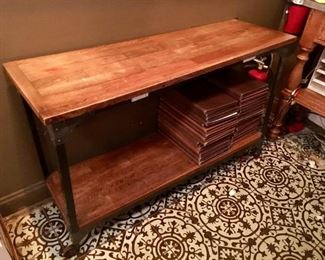 Rolling Console Table