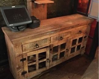 Country Console Cabinet