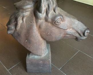 Horse Head Sculpture