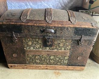 Antique Trunk - Treasures Await!