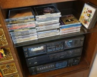 CD's and Stereo- JBL Speakers