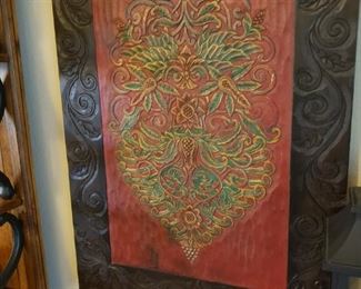 Carved Wood Hanging