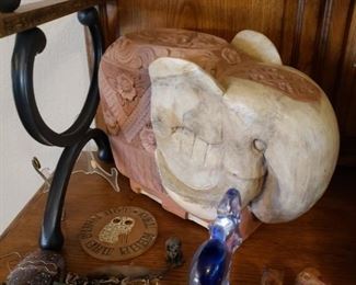 Carved Stone Elephant