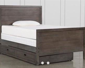 Living spaces owen storage bed