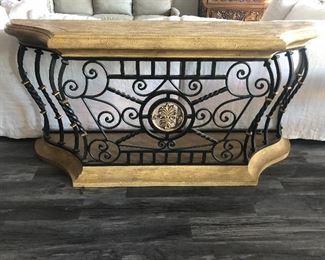 Ladlows ornate 60" console 