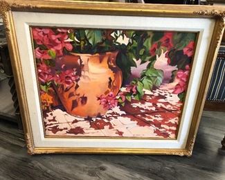 Sedona hhand painted canvas art 