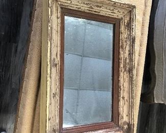 rustic mirror