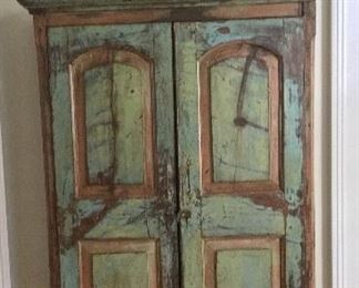 Antique Primitive Cupboard offered by Susie's Key West Estate Sales