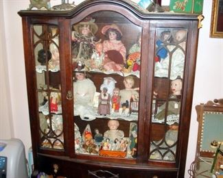 Large Antique Doll Collection