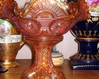 Antique Carnival Glass
