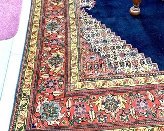 Exceptional large wall rug exceptional condition