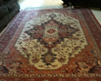 Room sized area rug