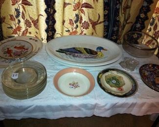 Dishes, collector plates