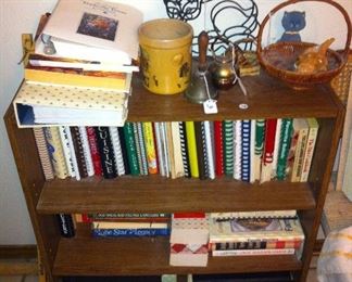 Bookshelf, cookbooks