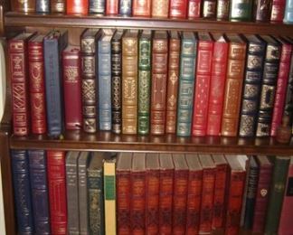 FIRST EDITION LEATHER BOOKS