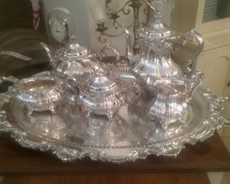 Gorham Silver Tea Service