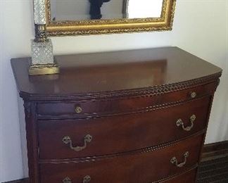 great side cabinet three drawer with pull out 