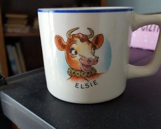 Elsie the cow cup