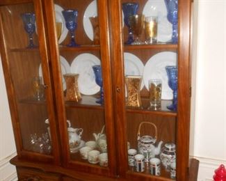 another china cabinet.....more dishes....