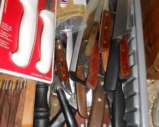 kitchen knifes......