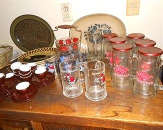 more glasses....