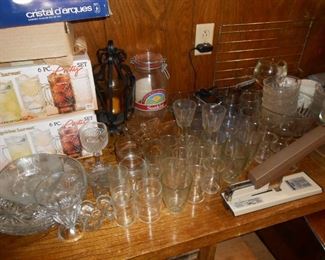 more glasses.....