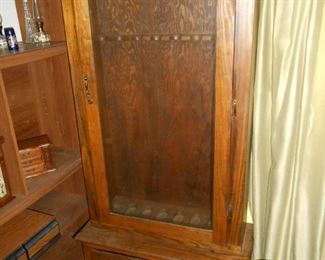 gun cabinet.....