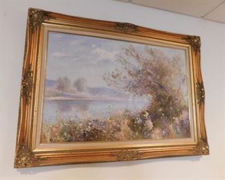 Oil On Canvas Nature Themed