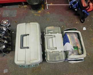 Tackle Boxes with Gear