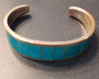 Manygoats Sterling Cuff Bracelet 