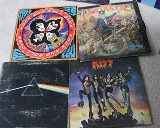 kiss records, Pink Floyd, and more