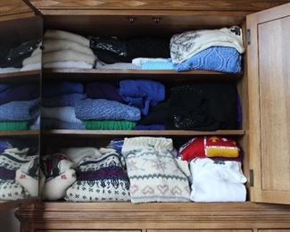 sweaters- Ralph Lauren, land's end, wool, cashmere and more