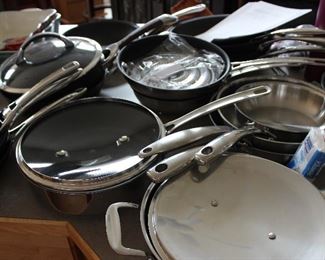 high end pots and pans