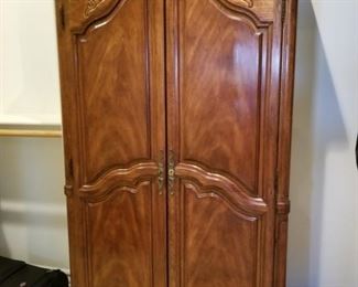 Bernhardt Armoire measures 44" x 18" x 79"
