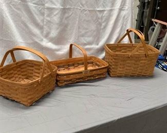 LONGABERGER Baskets https://ctbids.com/#!/description/share/178017