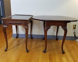 2 vintage wooden tables https://ctbids.com/#!/description/share/177957