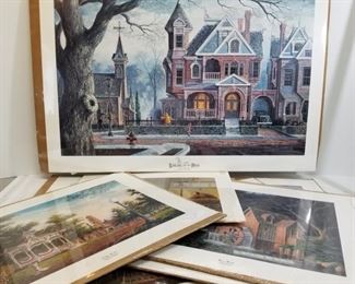 9 collectible signed prints by artist Randy Souders https://ctbids.com/#!/description/share/178006