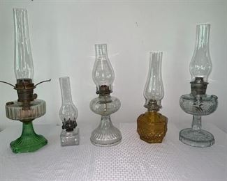 Collection of Oil Lamps, 2 ALADDIN        https://ctbids.com/#!/description/share/177446