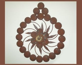 Cool Old Rusty Wall Hanging 