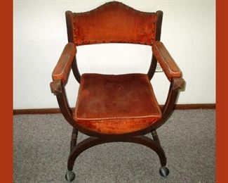 One of a Set of Four Vintage Chairs 